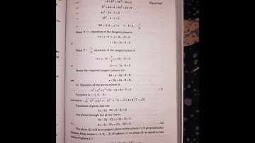 chapter 6 (sphere) exercise 6.1, 6.2, 6.3, 6.4, 6.5,6.6,6.7,6.8,6.9 solution Bsc 1st solid geometry