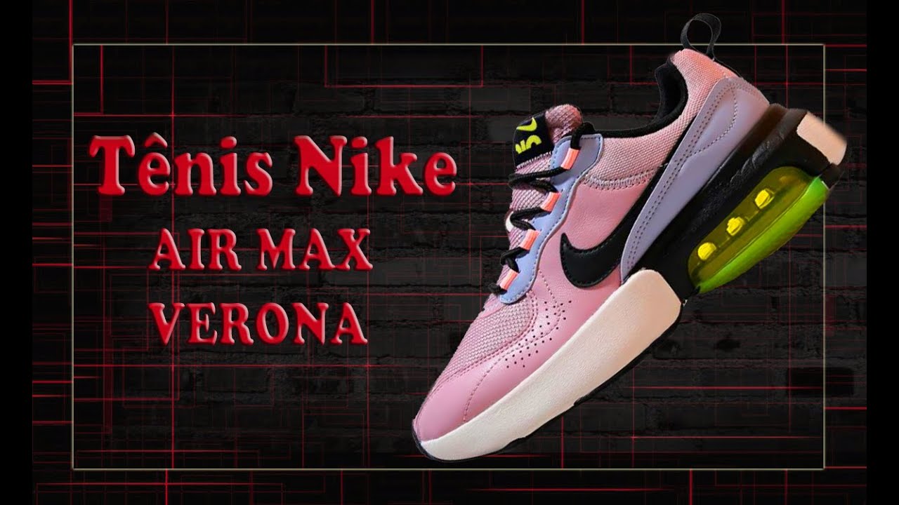 air max 360 vermelho