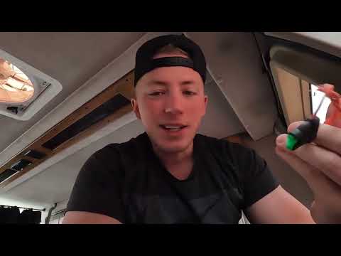 A still from the video How To Install OFF-GRID SOLAR POWER In Your Camper Van by Nate Bassett
