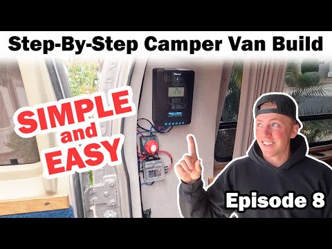 How To Install OFF-GRID SOLAR POWER In Your Camper Van