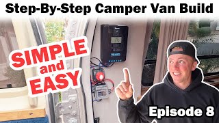 How To Install OFF-GRID SOLAR POWER In Your Camper Van
