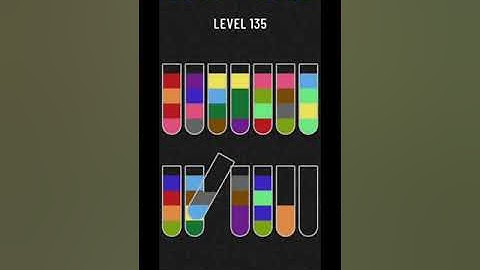 water sort puzzle level 135