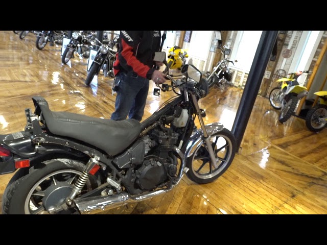 1985 Kawasaki EN450A1 454 LTD Parts Bike - YouTube