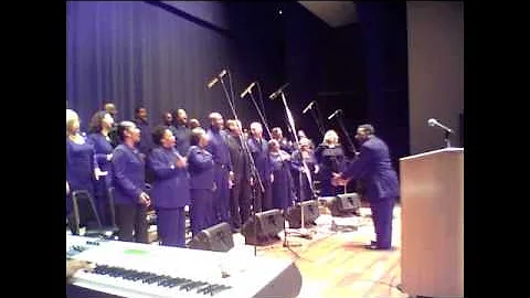 The Whitfield Company singing,"I Shall Wear A Crown"