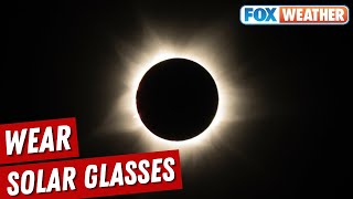 SOLAR GLASSES ONLY: The Importance of Protecting Your Eyes During Totality