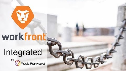 Put It Forward Introduction to Workfront Integrations