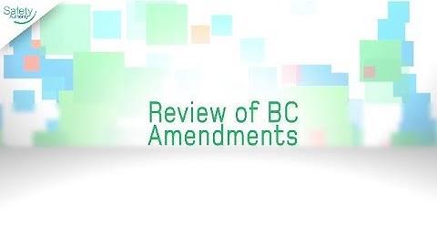 BC Amendments - 2015 BC Electrical Code Change