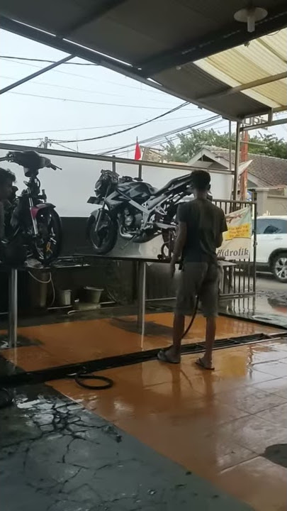 Cuci Motor Ninja R