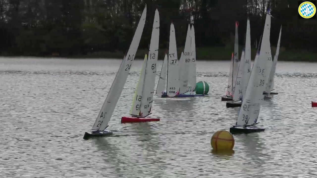⁣int. Deutsche Meisterschaft 2022 | Marblehead | RACE 6 | MYC - München | Feringasee | rc sailing