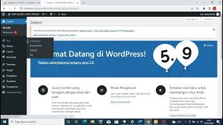 UAS Pemrograman Web: Website Sekolah dengan Wordpress dan Localhost #uaswebunsera