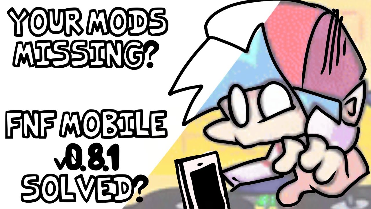 𝗬𝗢𝗨𝗥 𝗠𝗢𝗗𝗦 𝗠𝗜𝗦𝗦𝗜𝗡𝗚?? FNF MOBILE v0.8.1 how to fix it.