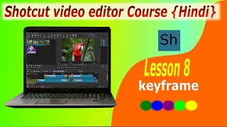 How to use keyframes in shotcut video editor {Hindi} #shotcutvideoeditor #shotcut  #shotcuttutorial