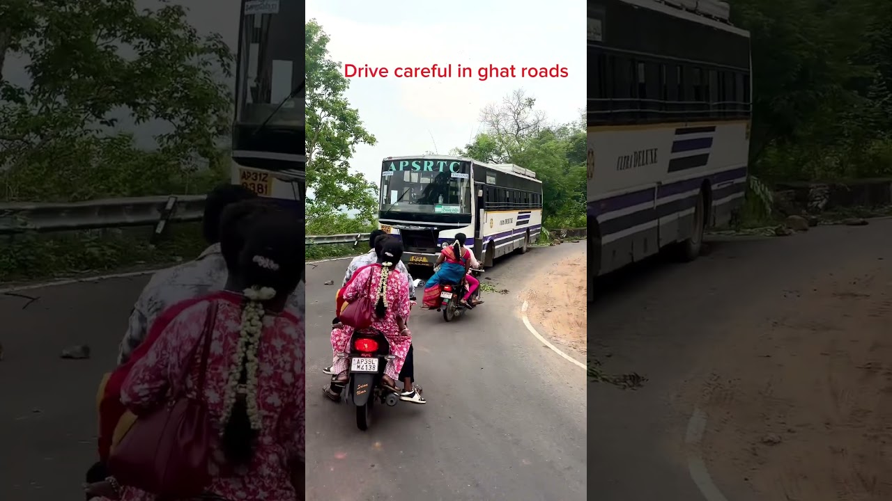 Drive careful I ghat roads 