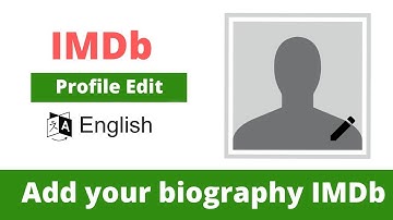Hoe IMDb-biografie te bewerken | Hoe IMDb-biografie toe te voegen | IMDb-account instellen | Md N...