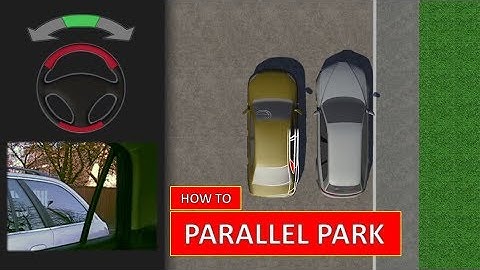 Leer parallel parkeren. De makkelijkste rijles (van Parking Tutorial)