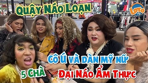 Su Su, 5 Chà, Bội Nhi hội ngộ Cô Ú Bình Dương cùng dàn người đẹp chuyển giới đại náo khu ẩm thực