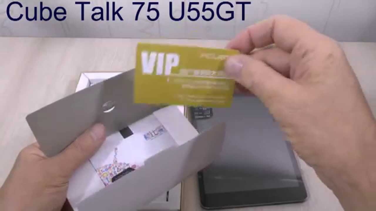 Cube Talk 79 U55GT Octa Core небольшой обзор от China-Tel