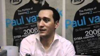 Paul van Dyk - Interview - Budapest - 2006-06-17