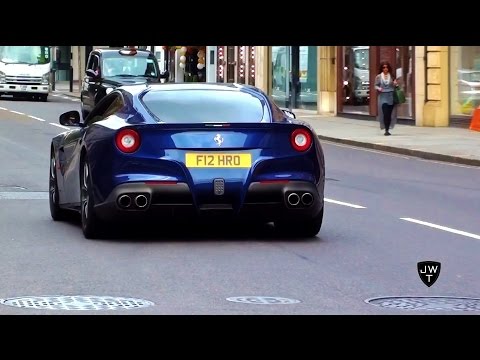 Supercars In London (Part 2) - F12 Berlinetta, C63 AMG Black Series, 12C Spider & More!!