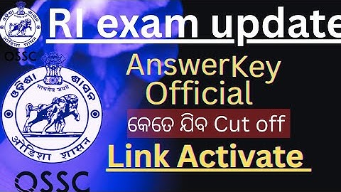 #RI_answerkey OSSSC RI exam answer key update #answekeys