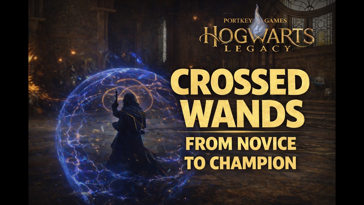CROSSED WANDS│FROM NOVICE TO CHAMPION│「HOGWARTS LEGACY」