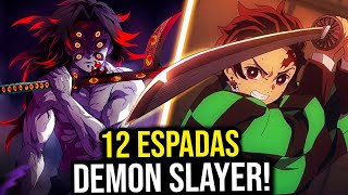 Demon Slayer: quais são as 9 cores das espadas e o que elas