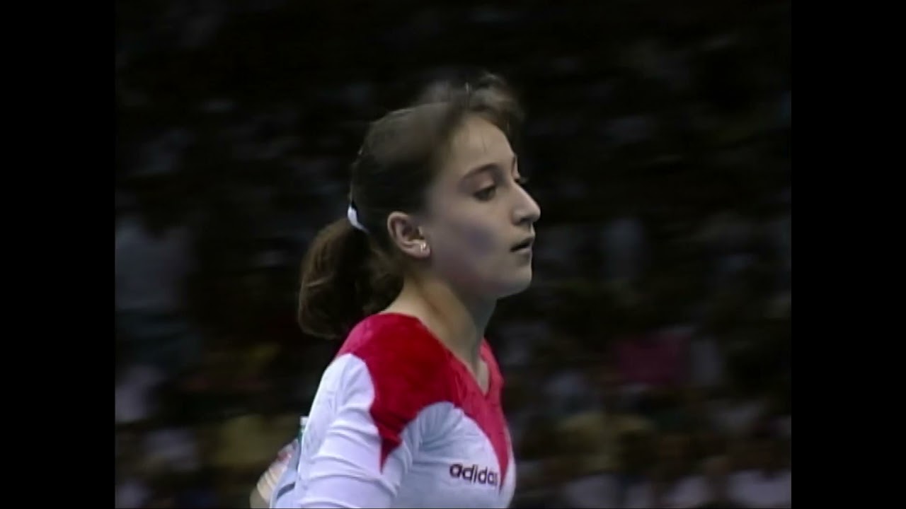 Gina Gogean (ROU) 1996 Olympics AA UB [1080p50] - YouTube
