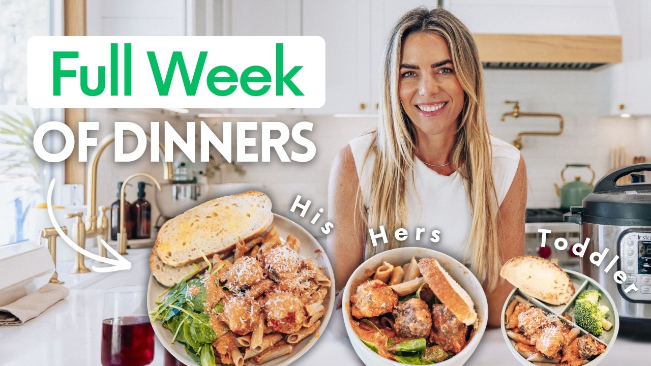 Самый простой способ приготовления еды для всей семьи (ужины, способствующие снижению веса, котор...