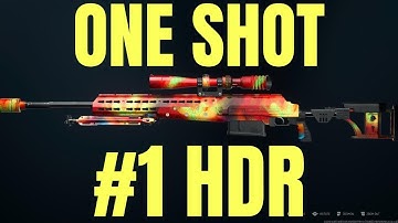 *NEW* BEST HDR CLASS SETUP in WARZONE! 👑 (ONE SHOT)