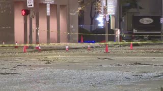 Deadly thunderstorms cause serious damage in downtown Houston