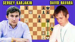 World Cup | Sergey Karjakin Defeats David Navara, 2009