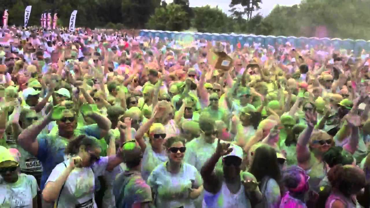 Color Vibe 5k afterparty - YouTube