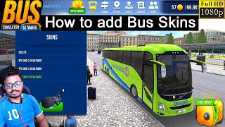 How to add and download Bus Skin in Bus Simulator Ultimate Telugu screenshot 2