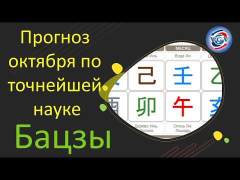 Прогноз октября по точнейшей науке Бацзы / Наталья  Грей