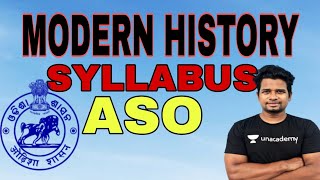 Modern History Syllabus for ASO/796 Posts/BASANT SIR