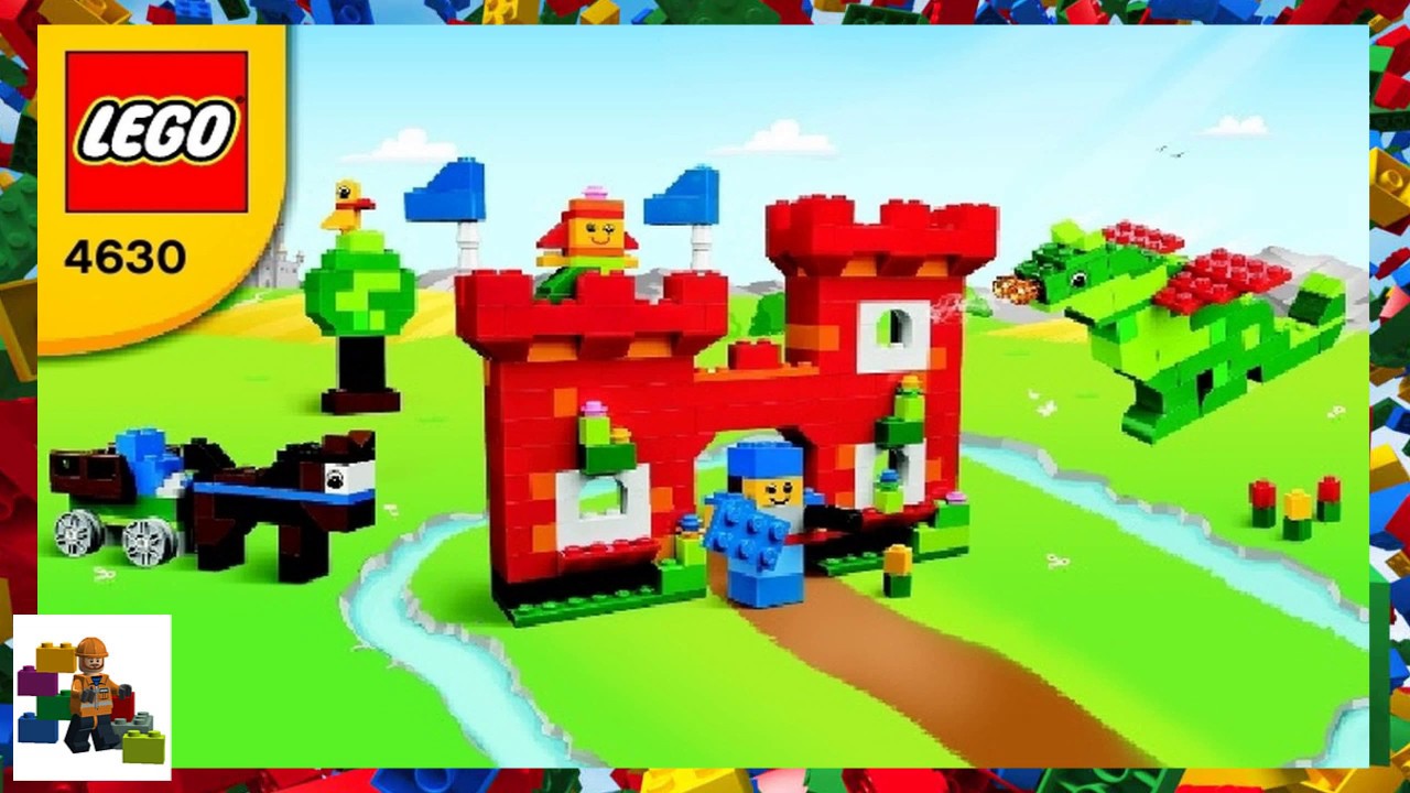 LEGO instructions - Bricks and More - 4630 - Build & Play Box