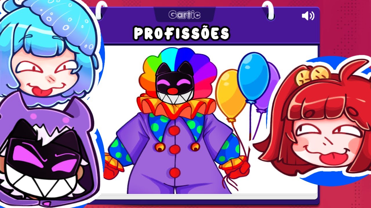 Turma da Batatinha VIROU CLT no Gartic Phone!