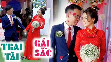 Đám Cưới Đẹp Như Cổ Tích, Cô Dâu Xinh Như Hoa Hậu Sánh Duyên Chú Rễ Hiền Soái Ca Rất Đẹp Đôi