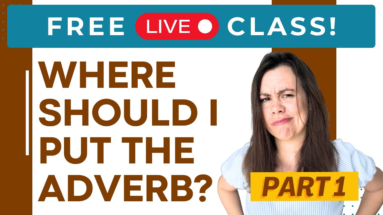 Fix Your Adverb Position Mistakes NOW (Manner, Frequency, Time + Quiz Exercises!)