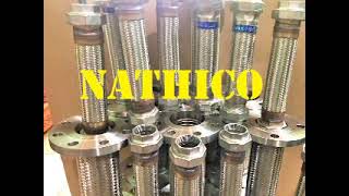 Nathico,ống mềm inox 316,khớp nối mềm dn100 chất lượng