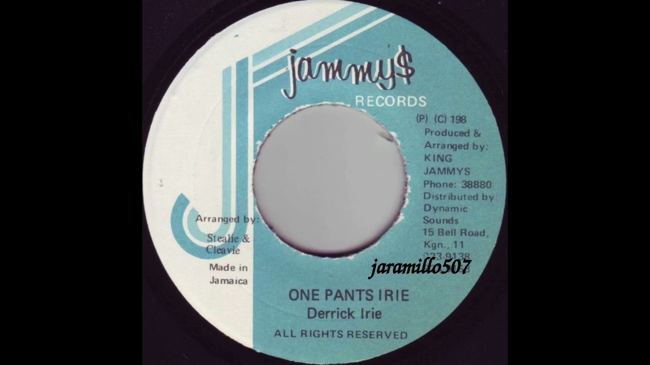 Derrick Irie – One Pants Irie - YouTube