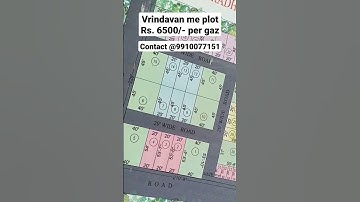 #plotinvrindavan #plots only Rs 6500/- per gaj, #vrindavan