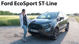 2019 Ford EcoSport ST-Line 1.5l EcoBlue Fahrbericht / B-SUV mit cleverem Allradantrieb - Autophorie