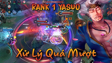 TOP 1 YASUO XỬ LÝ QUÁ MƯỢT TRẬN ĐẤU QUÁ HAY KHIẾN BẠN TRẦM TRỒ TẠI RANK TỐI CAO