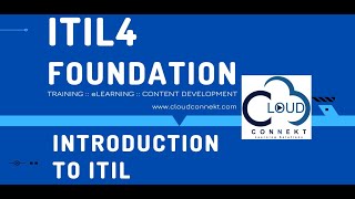 ITIL FOUNDATION - AN INTRODUCTION - MODULE 1 - LEARNING UNIT 1