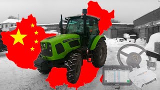Китайский автопилот на китайский трактор
