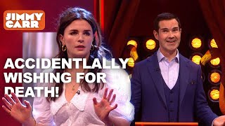 Aisling Bea Accidentally Wishes For Death | I Literally Just Told You | Jimmy Carr