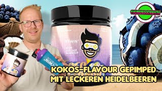 Ftwin Nutrition Gaming Booster Coco Cabana Im Test - Kokos Blaubeere Energy Drink