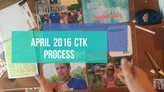 Project Life Process- April 2016 Citrus Twist