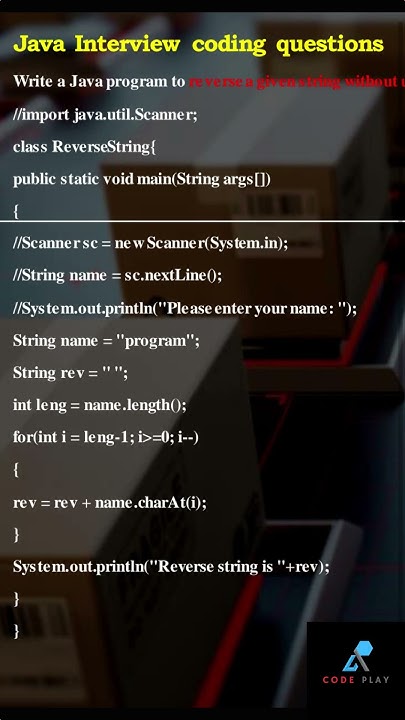 Java interview coding question - YouTube image.